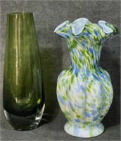 Two Nice Vases - 1 Ruffled Edge