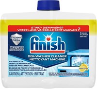 Finish Dual Action Dishwasher Cleaner, Lemon,