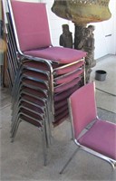 Stacking Chairs set of 10