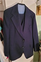 Richman Brothers 3-piece suit. Size 40R. Pants