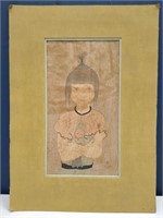 Leonard Tsuguharu Foujita "A Girl" Woodblock Print