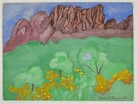 Robert Bannister Original Art - Arizona Mesa