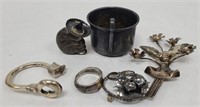 Sterling Silver Items - 60 grams