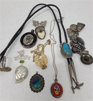 Lot of Jewelry Marked Sterling Silver