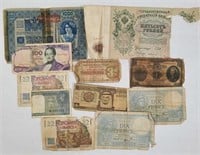 Lot of Vintage World Currency