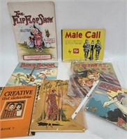 Lot of Vintage & Antique Children's Books Comics