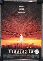 Vintage 27" x 40" "Independence Day" Movie Poster