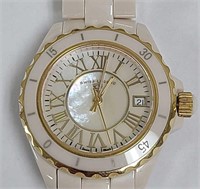 Swiss Legend Ladies White & Gold Wristwatch