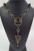 Rare Heidi Daus Sparkling Opulence Necklace