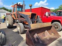 Allis "7045" diesel tractor and loader