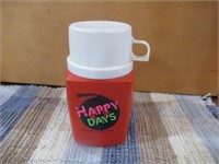 Happy days  Red thermos