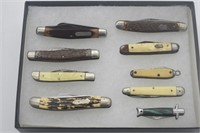(9) ASSORTED POCKET KNIVES