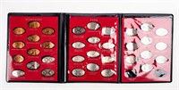 Coin 34 Elongated Coin Set, Incomplete