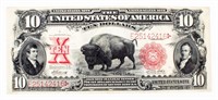 Coin 1901 Bison Buffalo Lewis&Clark $10.Bank Note