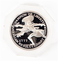 Coin Sterling Silver Round-Proof, Lafayette