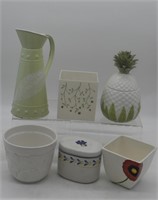 POTS FOR PLANTS, PINEAPPLE COOKIE JAR & MORE