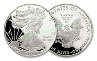 1991 s GEM Proof US Silver Eagle