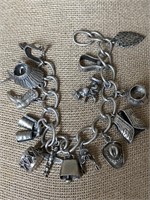 Sterling Silver Southwest / Western Themed Charm