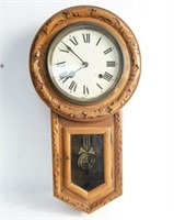 Rare Antique Regulator Wall Clock