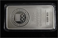 10 ounce .999 Silver Ingot 'USA Olympic'