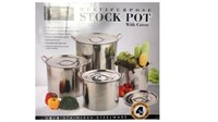 Stock Pots - 8 pc. Multi Purpose w Cover