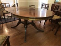 Oval Cherry Dining Table (72" x 42" As Pictured)