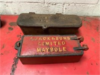 Jack and Sons and Ransomes Toolboxes