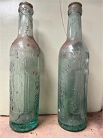 J & E Smyth Trim, two Vintage bottles.