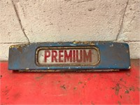 Premium sign.