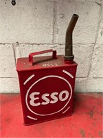 Esso Oil can with brass hose.