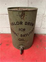 Valor drum for Royal Daylight Oil.