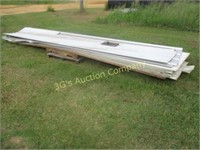 Lot of 30 - 20' Steel Roof Sheets