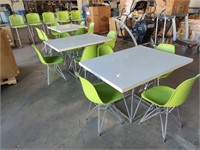 3x Tables, 5x Barstools & 14x Chairs