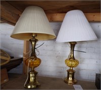 Pair Matching Lamps
