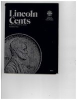 Lincoln Cents Book w/ Coins