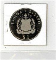 1972 Samoa Isisifo $1 Coin