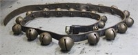 S: ANTIQUE GRADUATED 7.5FT SLEIGH BELL SET