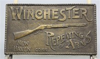 S: WINCHESTER REPEATING ARMS BRASS BELT BUCKLE