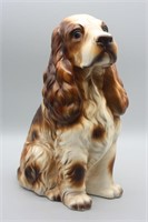 NS: 8.5" PORCELAIN DOG FIGURINE - JAPAN