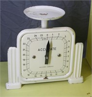 S: VINTAGE ACCURATE METAL SCALE