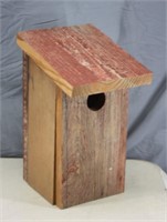 NS: WOODEN BIRD HOUSE