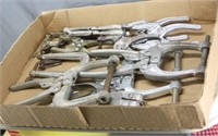 S: NICE LOT OF CLAMPS