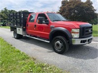 2008 f-450 Stake Body Flat Bed