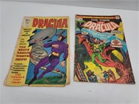 Dracula & The Tomb of Dracula Comic Book 1970s