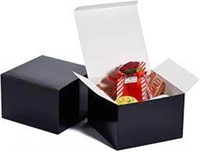 50 Pack Black Gift Boxes
