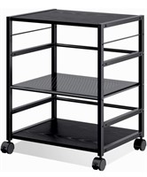 New DEVAISE Mobile 3-Shelf Printer Stand with