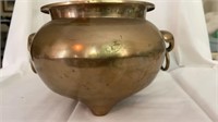 Brass Pot with Handles 11x7