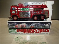 Hess Emergency Truck w/ Rescue Vehicle NIB