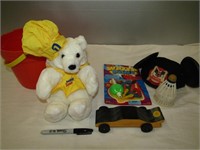 Misc Toys Including Domino Sugar Bear