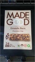 Made Good Granola Bars 24 pack damaged packaging